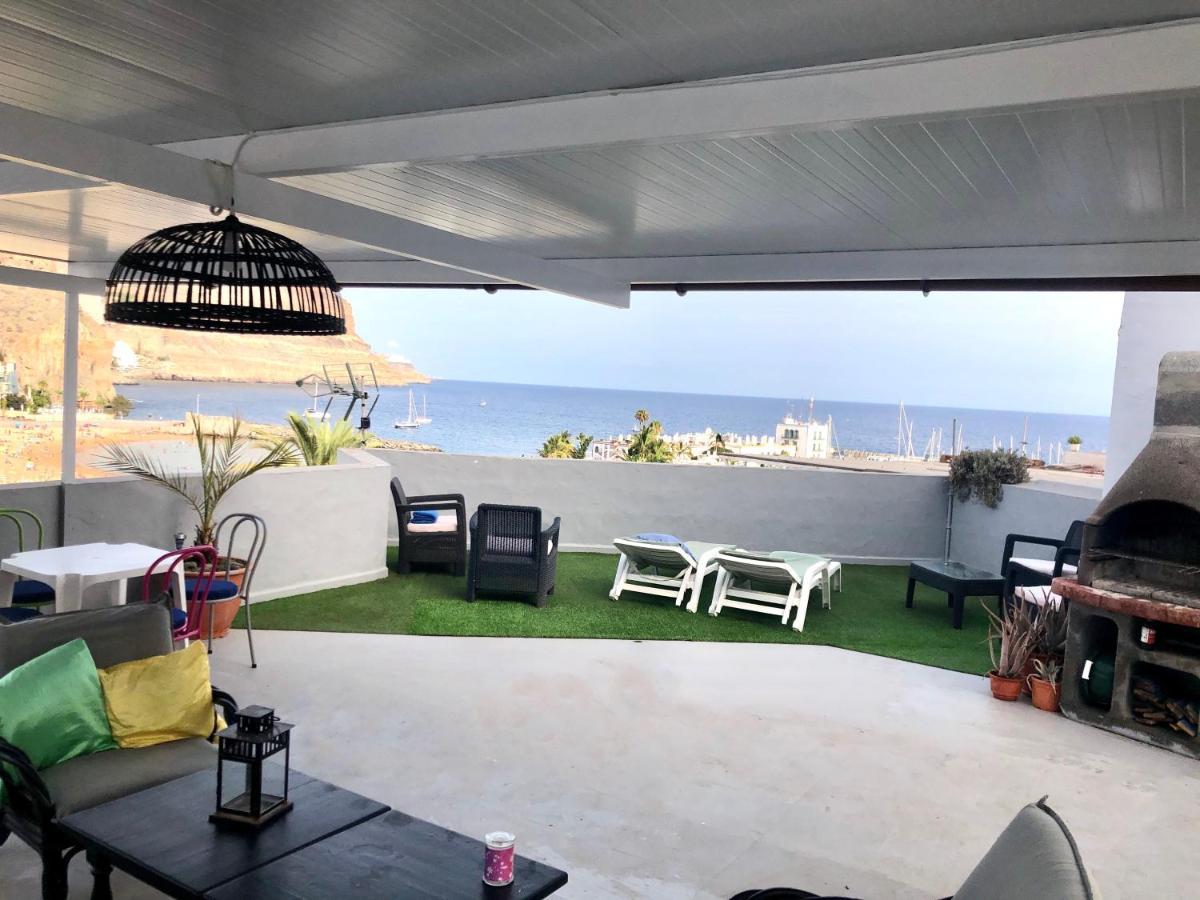Pension Playa Puerto De Mogan Ngoại thất bức ảnh