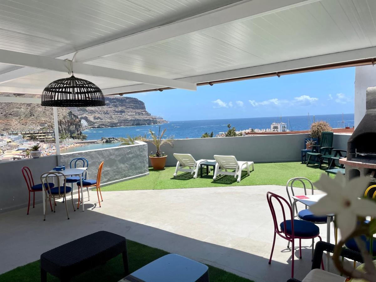 Pension Playa Puerto De Mogan Ngoại thất bức ảnh